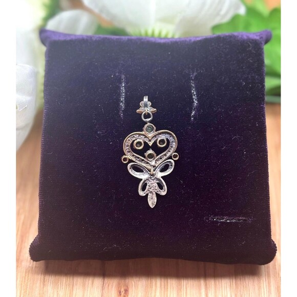 925 Sterling Silver Turkish Vintage Necklace for Women, NEW, Antique - Picture 3 of 4